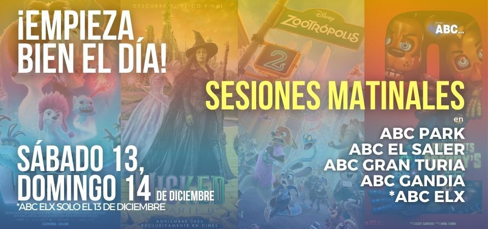 Slider matinales sabado y domingo