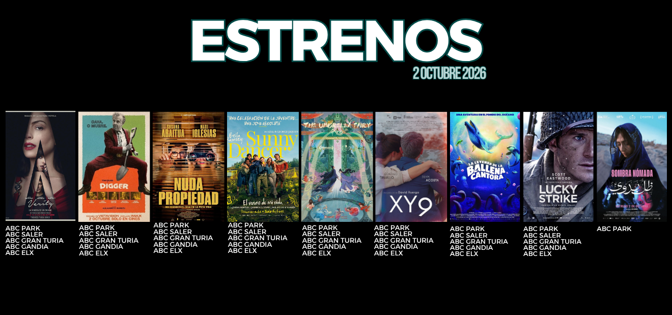 Estrenos slider